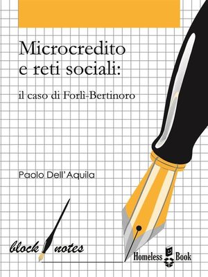 cover image of Microcredito e reti sociali